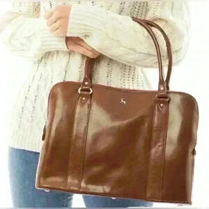Ashwood Gina Genuine Leather Bag Tan